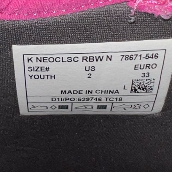 Bogs Neo Classic Purple Rainbow Pull On Winter Snow Boots Little Kid Size 2 - Picture 4 of 6